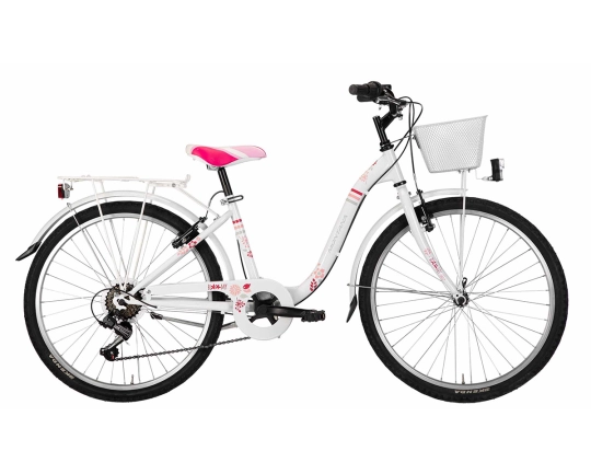 Vélo Enfant BLOOMY 24 1V Blanc