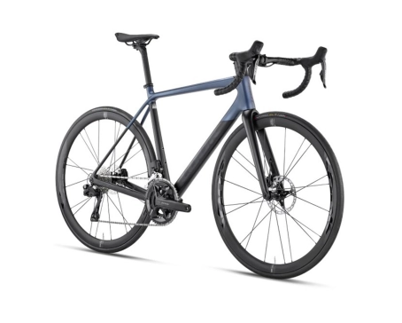 Vélo de route Unisexe 785 HUEZ 105 DI2 Gris/Bleu