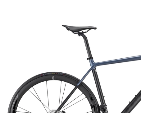 Vélo de route Unisexe 785 HUEZ 105 DI2 Gris/Bleu