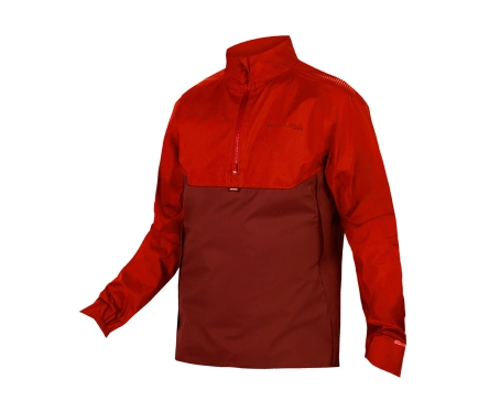 Veste imperméable Homme MT500 LITE Rouge Brique