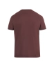 T-shirt manches courtes Unisexe CORPORATE LOGO Aubergine - Image 2/2