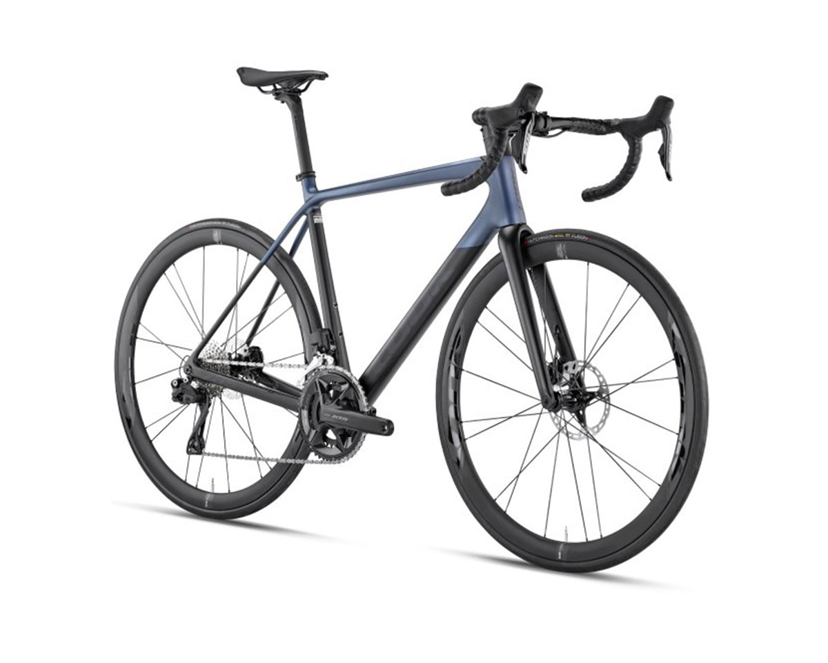Vélo de route Unisexe 785 HUEZ 105 DI2 Gris/Bleu