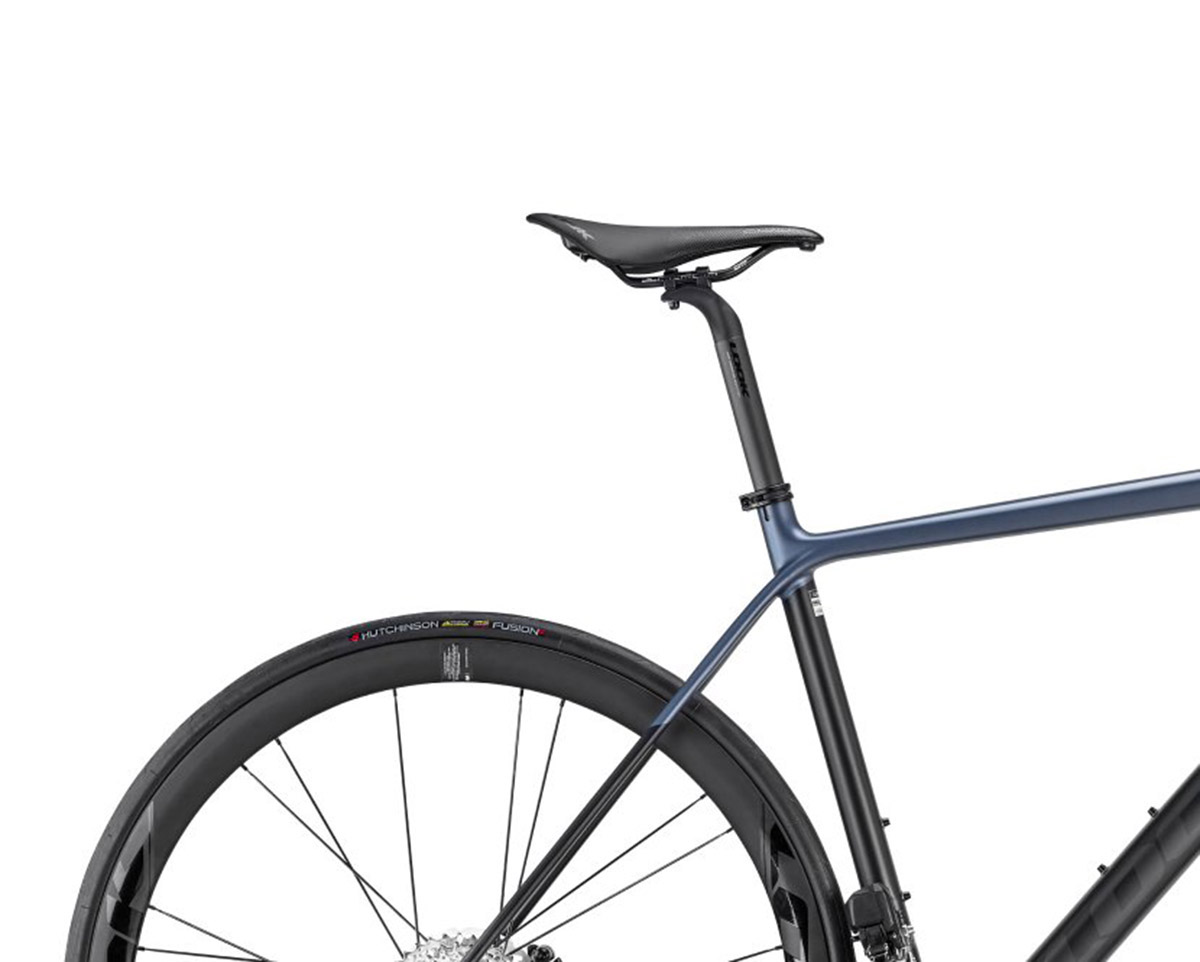 Vélo de route Unisexe 785 HUEZ 105 DI2 Gris/Bleu