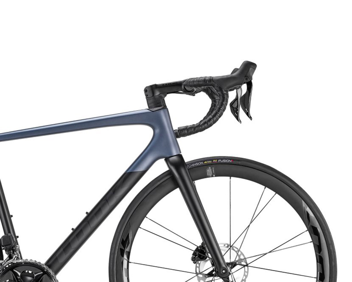 Vélo de route Unisexe 785 HUEZ 105 DI2 Gris/Bleu
