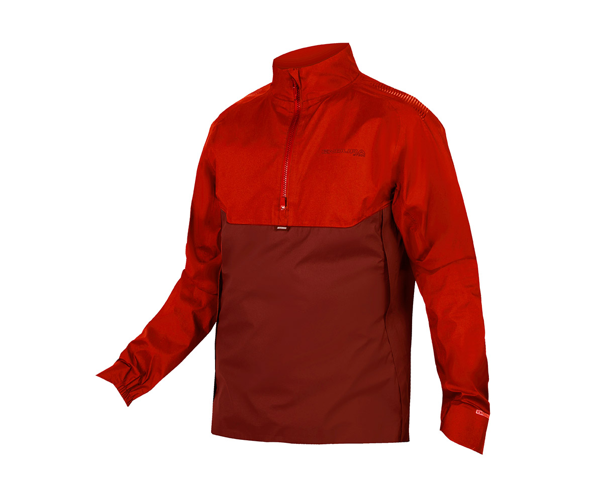 Veste imperméable Homme MT500 LITE Rouge Brique
